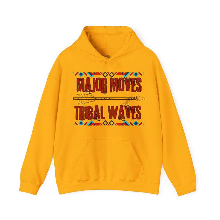 Major Moves Tribal Waves Unisex Hoodie - MKCM Modern Designs