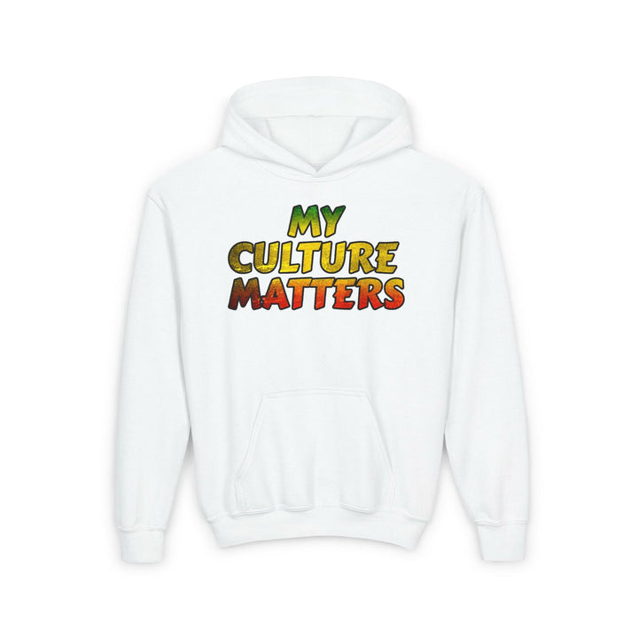 ALT Tag: Rasta Culture Youth Hoodie - Celebrate My Culture Matters with Stylish Apparel