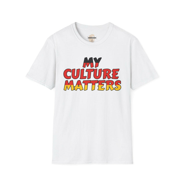 Native American "My Culture Matters" T-Shirt.