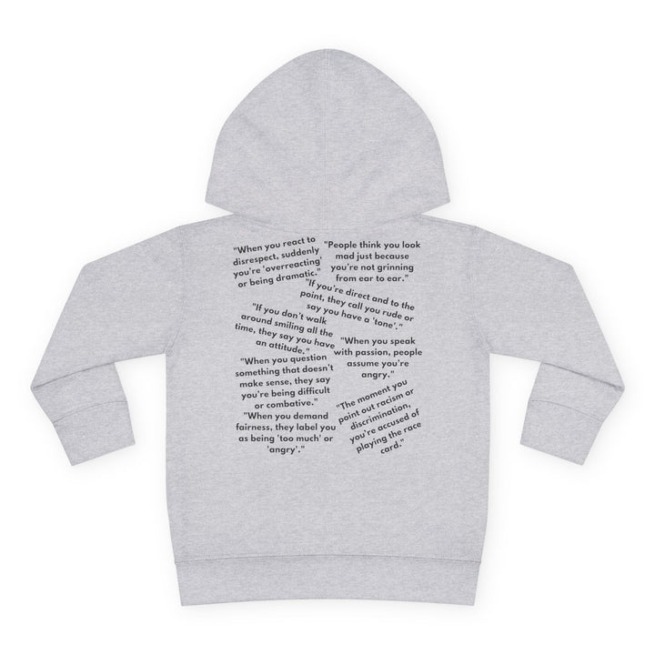 Passionate toddler hoodie breaking stereotypes in fashion for kids