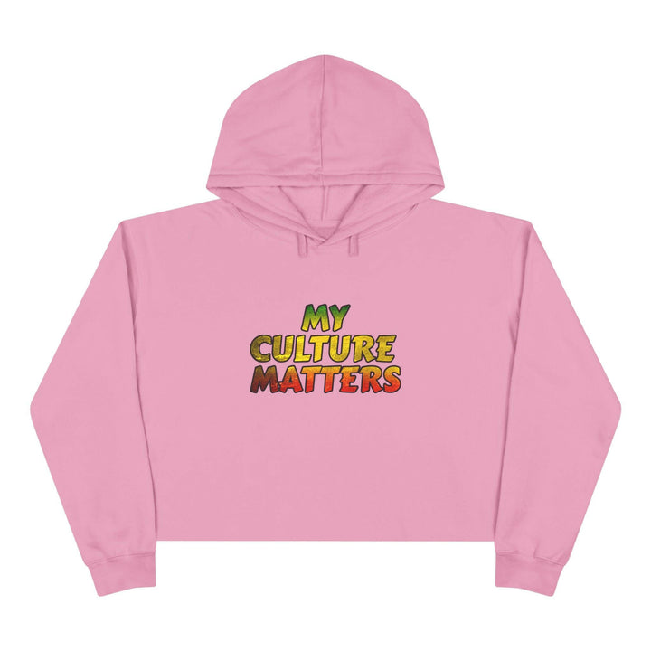 Rasta My Culture Matters Crop Hoodie - MKCM Modern Designs