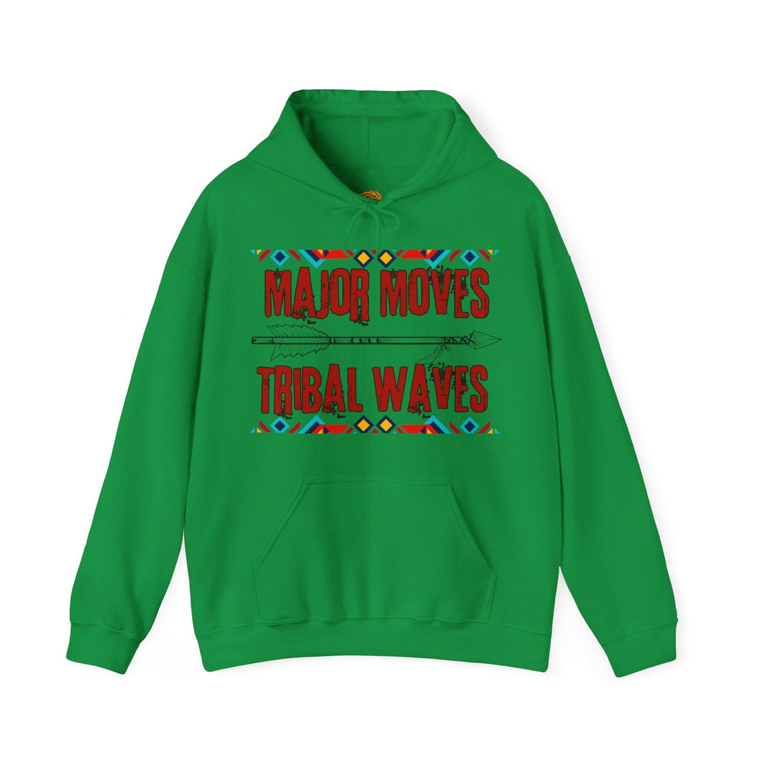 Major Moves Tribal Waves Unisex Hoodie - MKCM Modern Designs