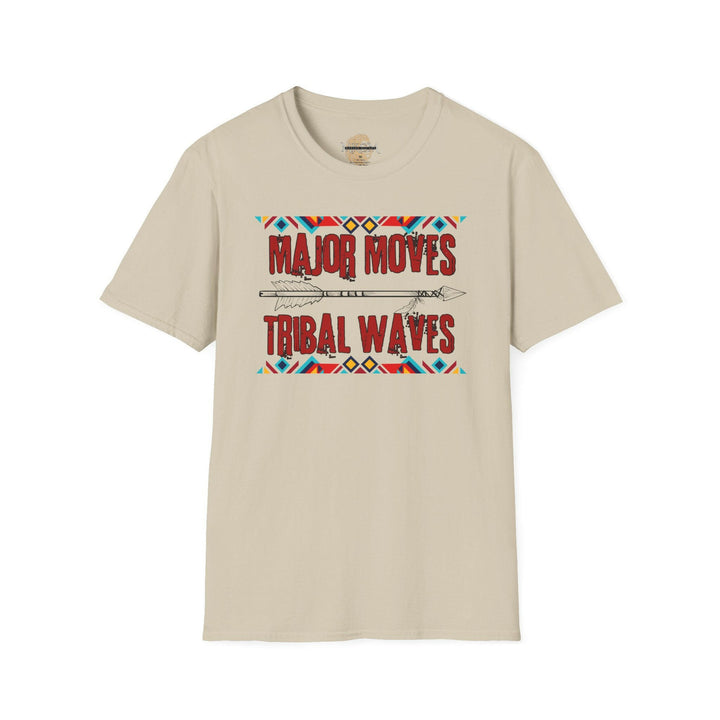 'Major Moves Tribal Waves'T-Shirt.