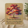 Diversity Tree Blanket – Inclusive Fall Fleece Throw Celebrating Unity and Cultural Harmony
