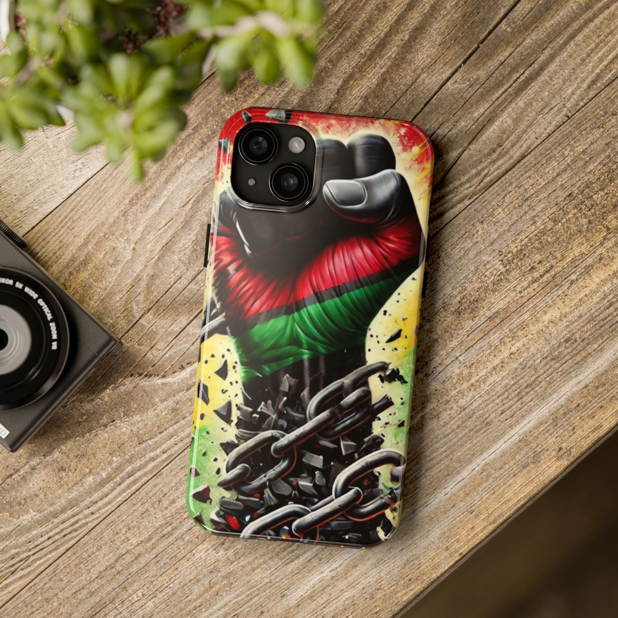 Raised Fist Black Empowerment Phone Case – Melanin Power Protection for iPhone & Samsung