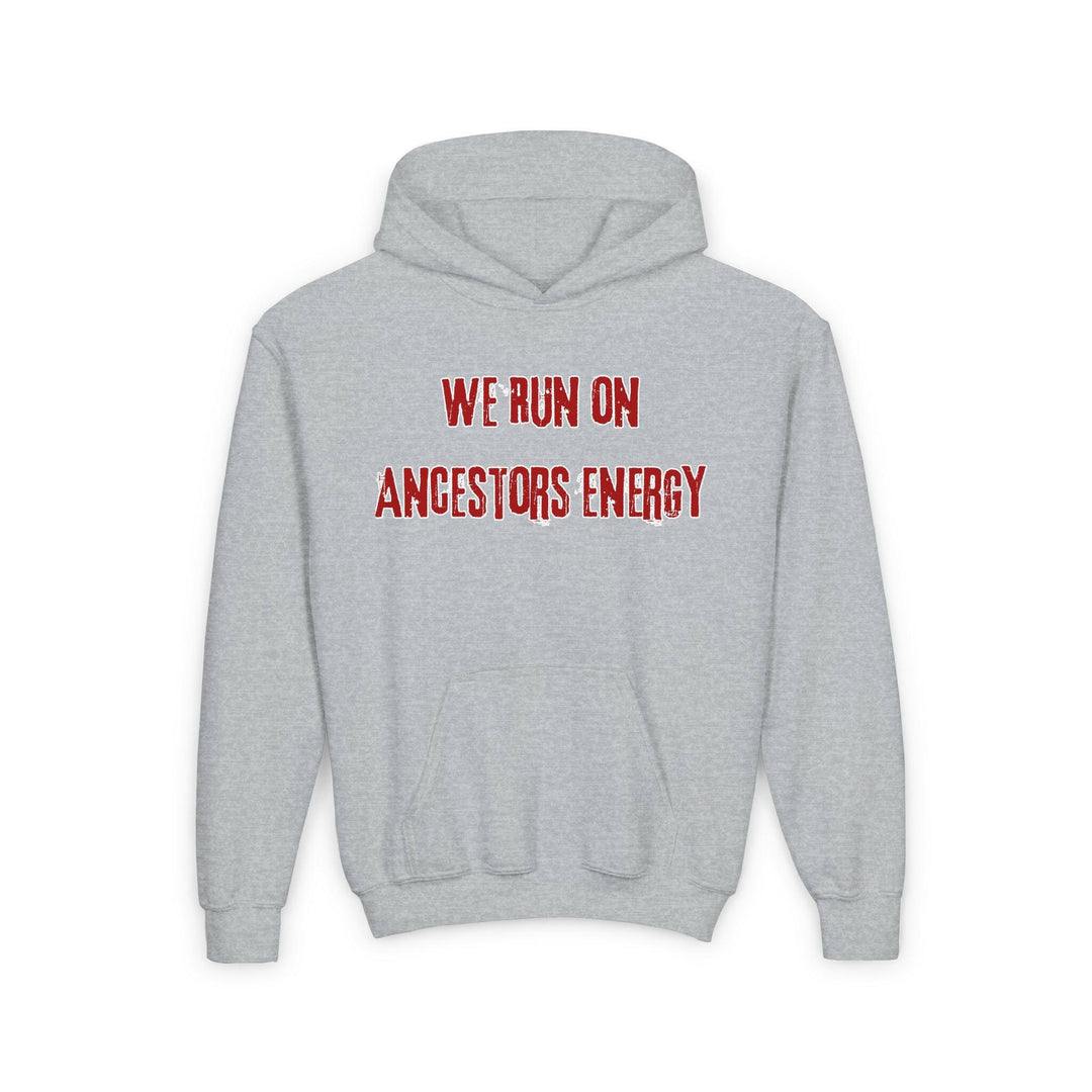 Ancestors Energy Youth Hoodie - Conveying Powerful Statement of Ancestral Strength