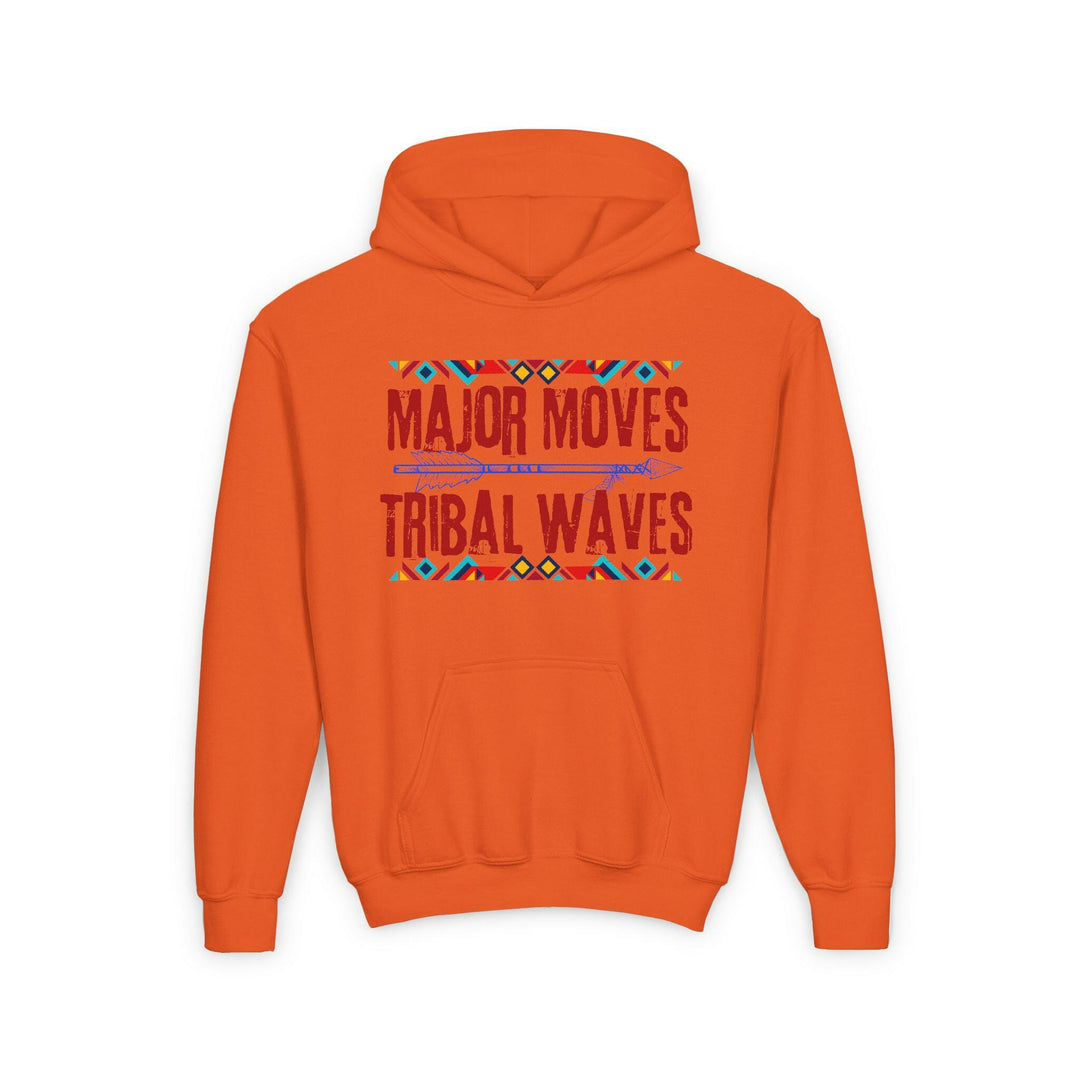 Elevate your style with major moves in this youth hoodie - a cultural heritage piece to make a statement!