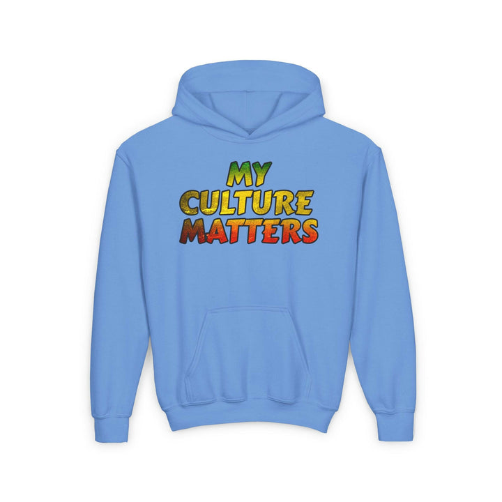 ALT Tag: Rasta Culture Youth Hoodie - Celebrate My Culture Matters with Stylish Apparel