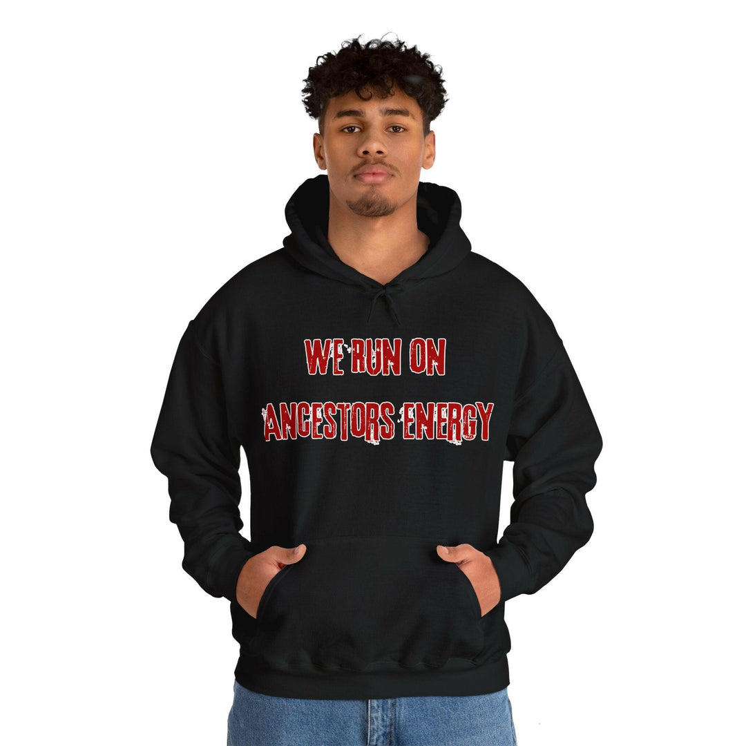 Ancestors' energy infused hoodie - empowering statement piece for all occasions