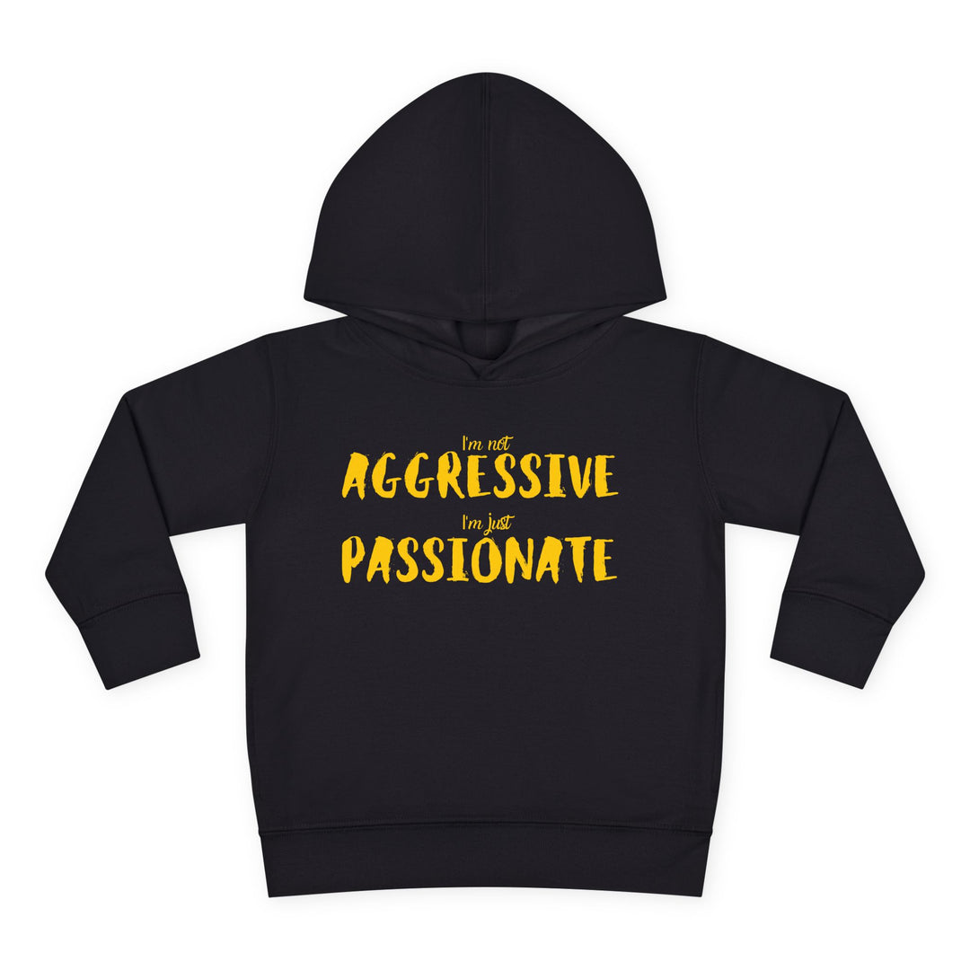 Passionate toddler hoodie breaking stereotypes in fashion for kids