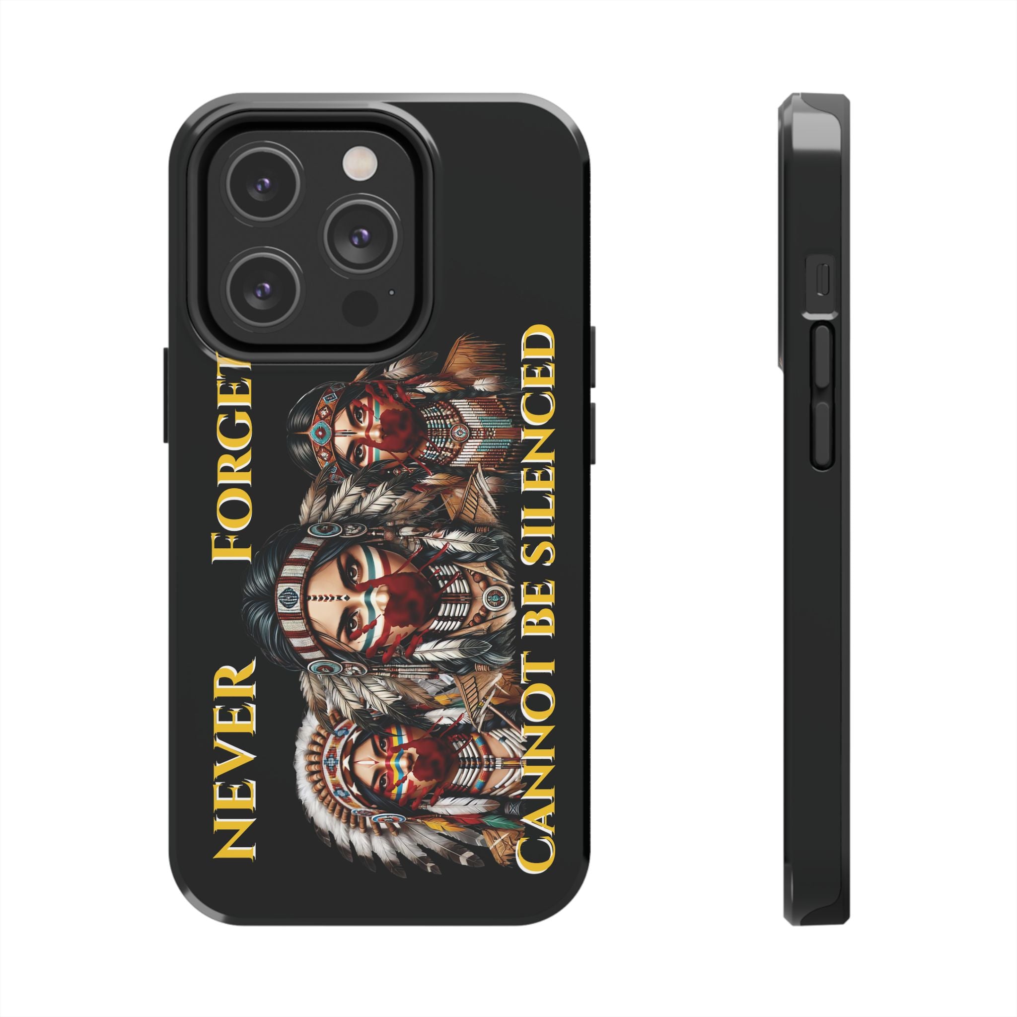 MMIW Awareness Tough Phone Case – Honor Missing Indigenous Women | iPhone & Samsung