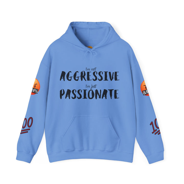 “Fashionable hoodie for cultural expression, avoiding stereotypes with non-aggressive yet passionate vibe” - 123 characters