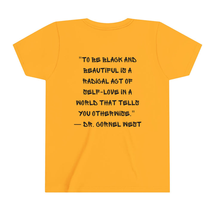 'Unapologetically Black ’ Youth Tee