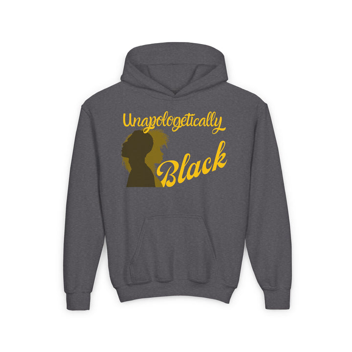 Unapologetically Black pride and culture empowerment for youth hoodie identity