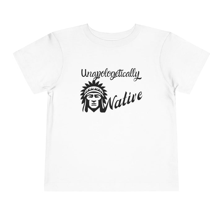 Unapologetically Native toddler tee - fashionable, culturally-inspired, comfortable