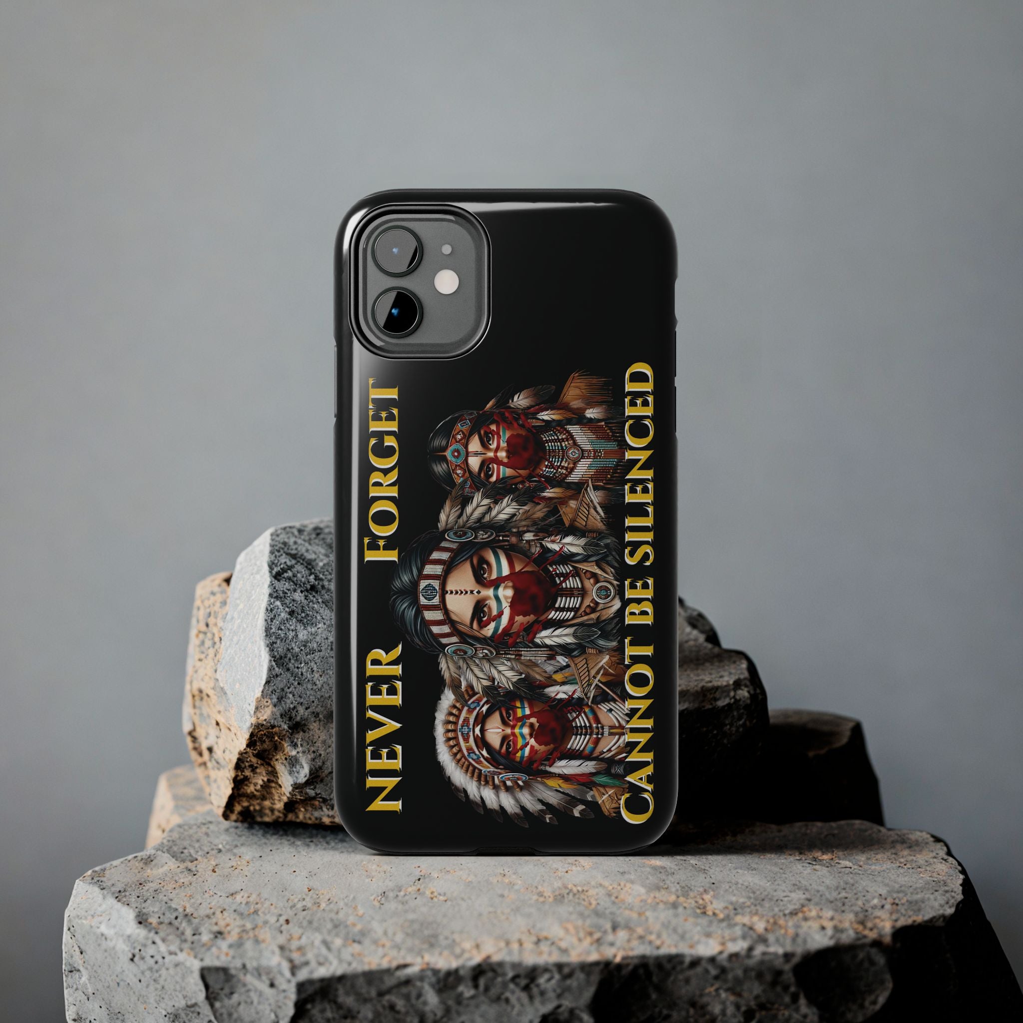 MMIW Awareness Tough Phone Case – Honor Missing Indigenous Women | iPhone & Samsung