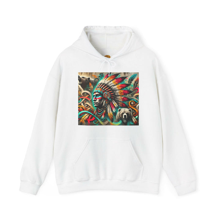 Empower your style with a Tribal Guardian Hoodie, embracing Indigenous culture and cultural pride.