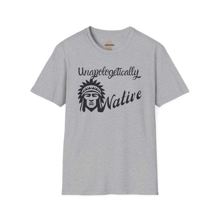 Unapologetically Native t-shirt showcasing indigenous pride and unity