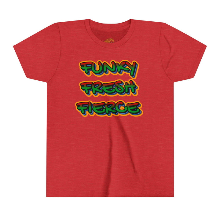 Youth Tee - Funky Fresh Fierce Graphic Statement Shirt - MKCM Modern Designs