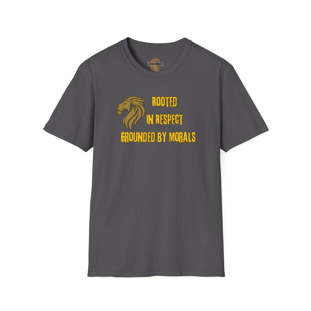 'Rooted in Respect Grounded by Morals' T-Shirt.