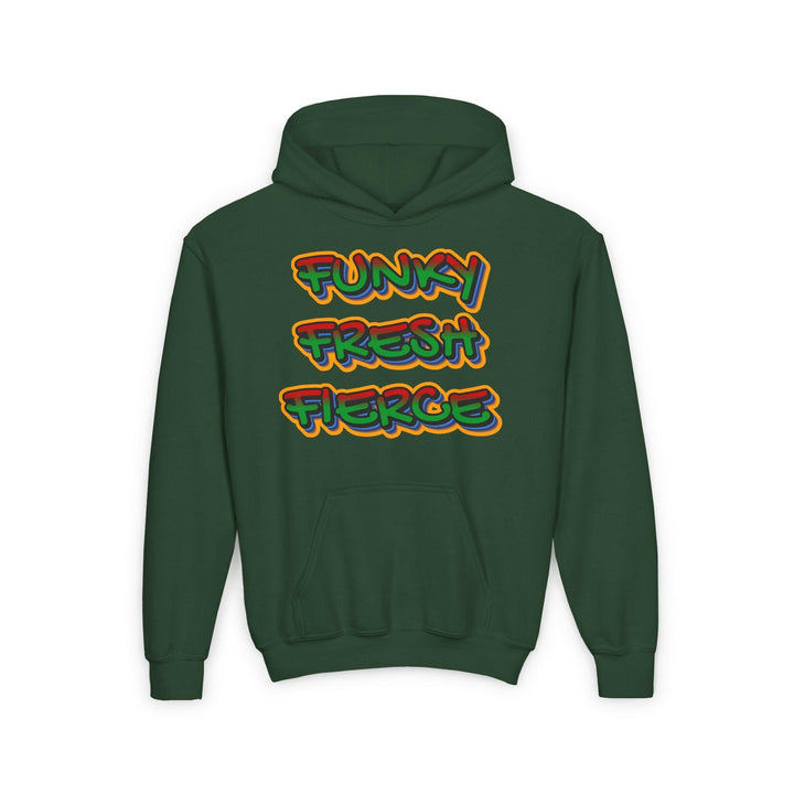 Unique youth hoodie embodying cultural empowerment and making a statement