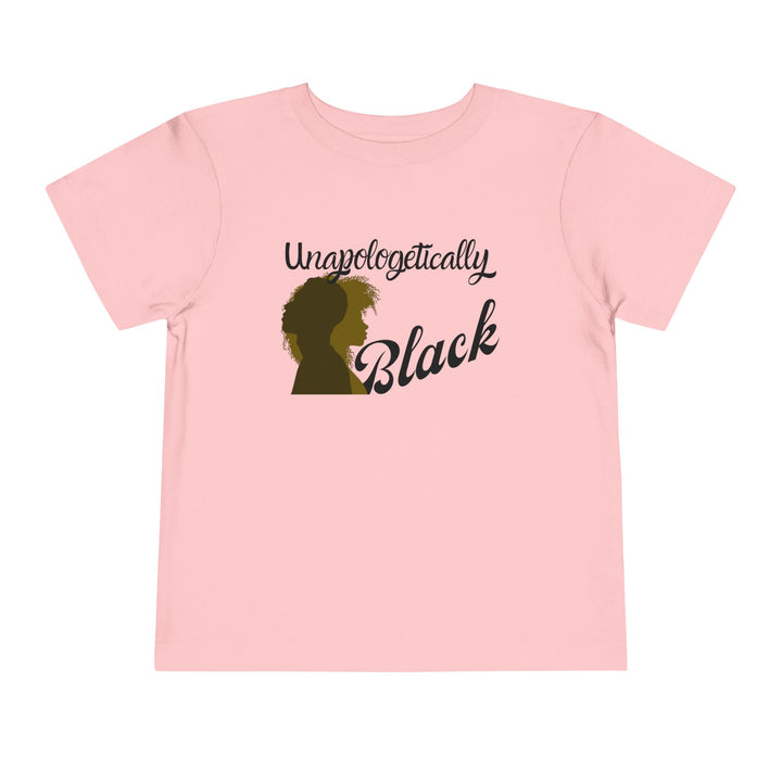 Empower your toddler with our unapologetically black pride tee for unity and strength.