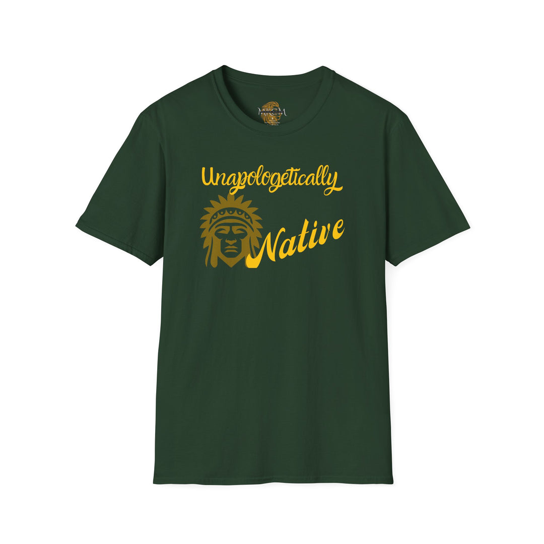 Unapologetically Native t-shirt showcasing indigenous pride and unity