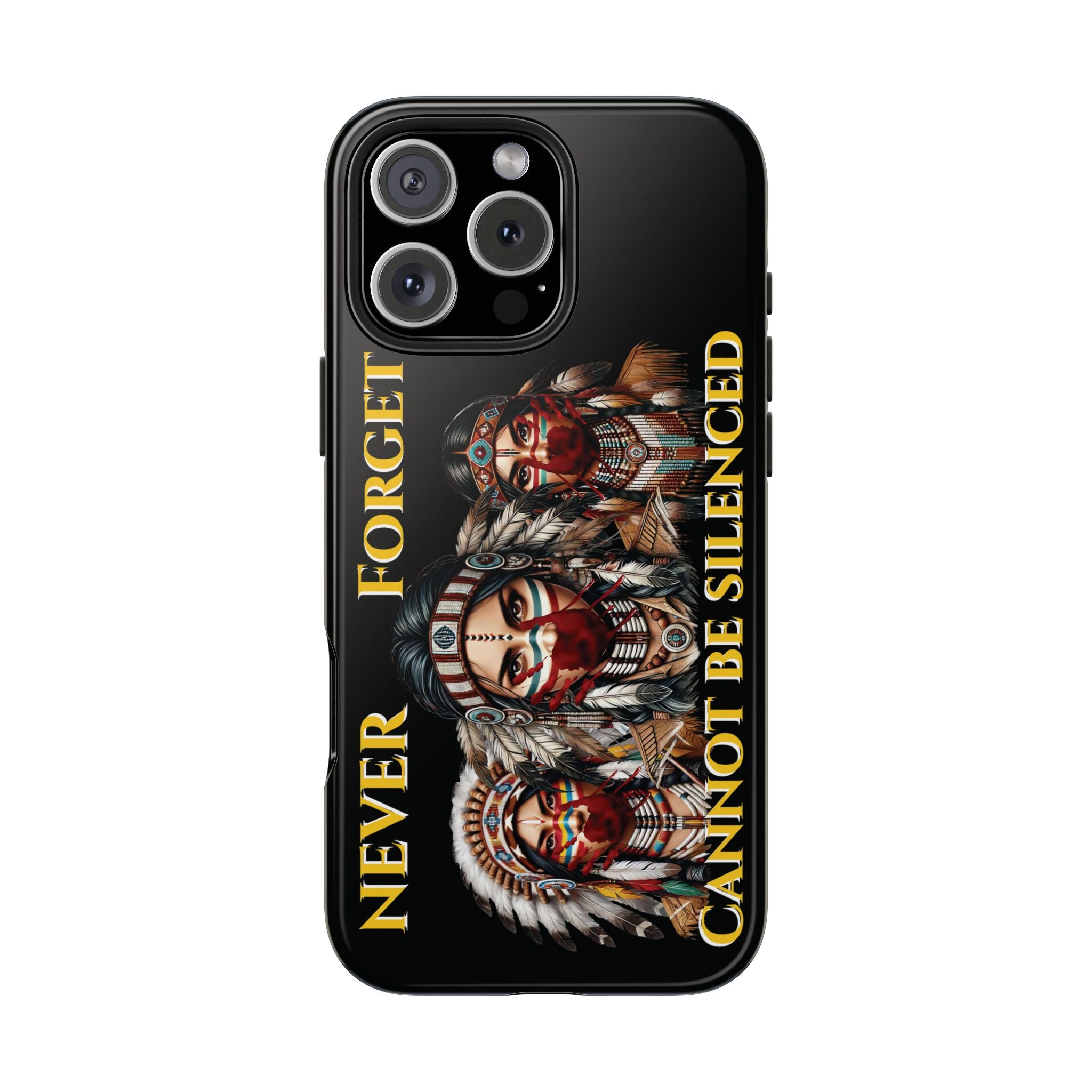 MMIW Awareness Tough Phone Case – Honor Missing Indigenous Women | iPhone & Samsung