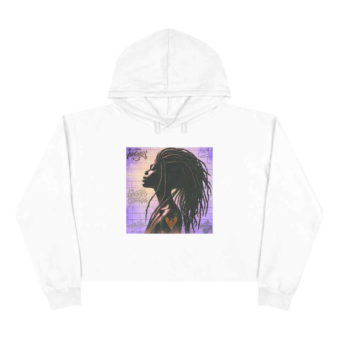 Loc'd Goddess Crop Hoodie - MKCM Modern Designs