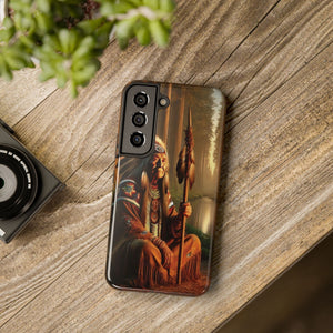 Native American Elder Tough Phone Case – Indigenous Warrior Wisdom for iPhone & Samsung