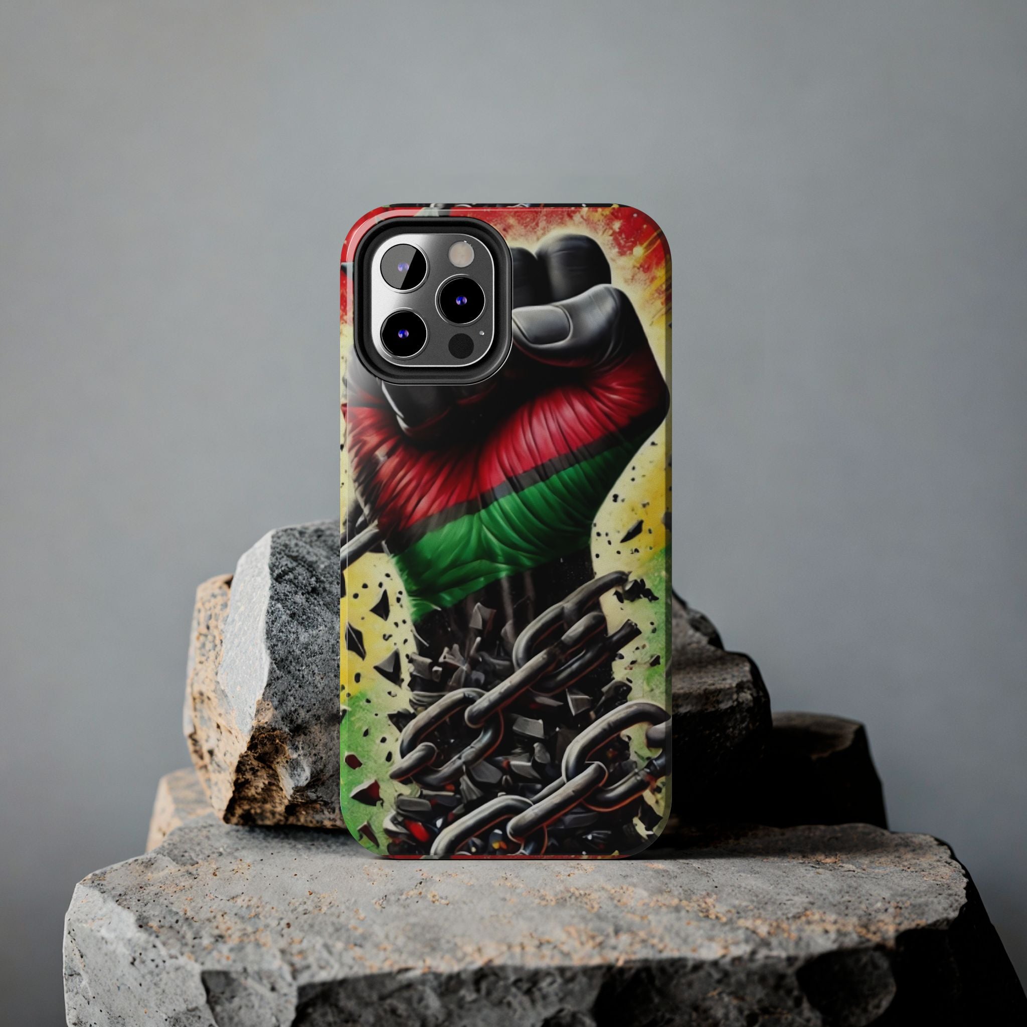 Raised Fist Black Empowerment Phone Case – Melanin Power Protection for iPhone & Samsung
