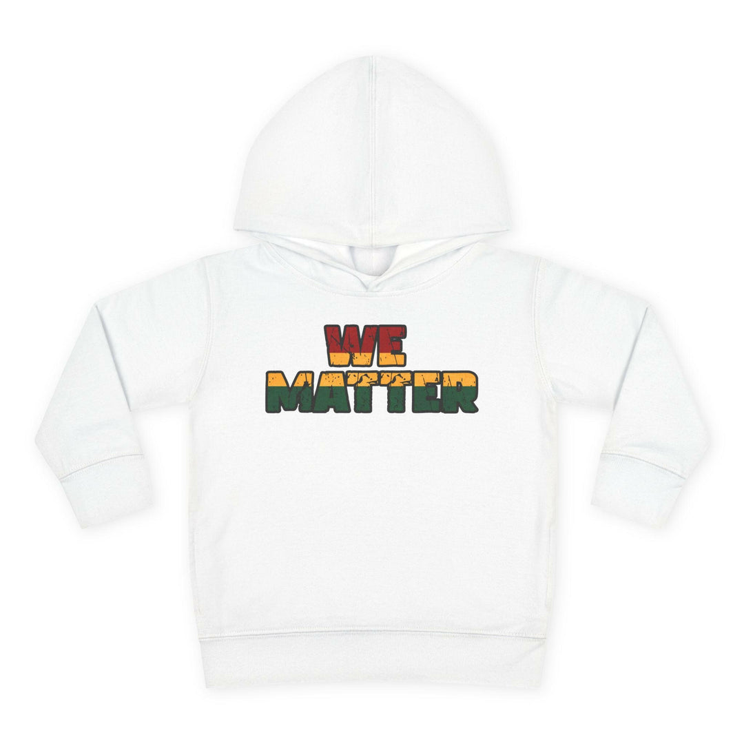 Cute toddler clothing promoting empowerment and positivity with 'We Matter'