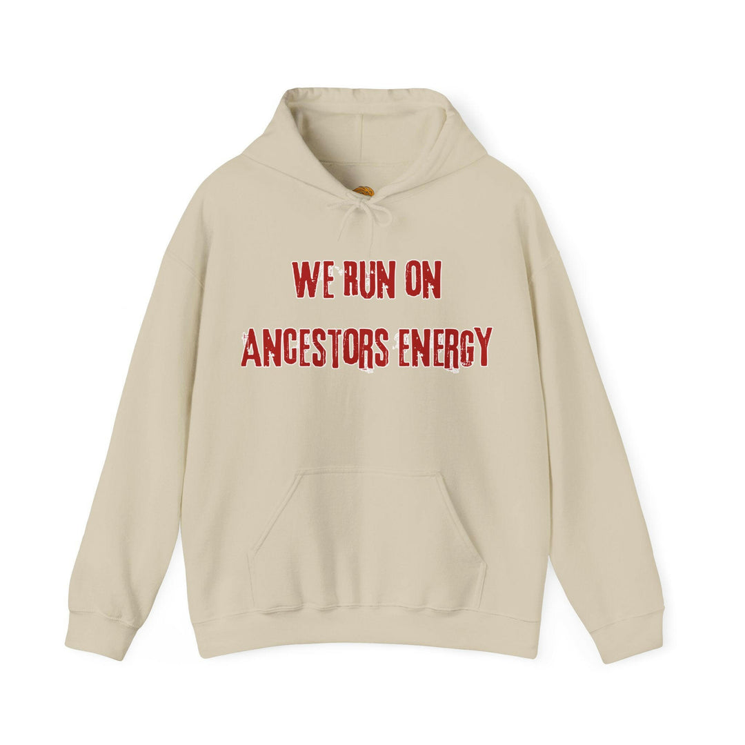 Ancestors' energy infused hoodie - empowering statement piece for all occasions