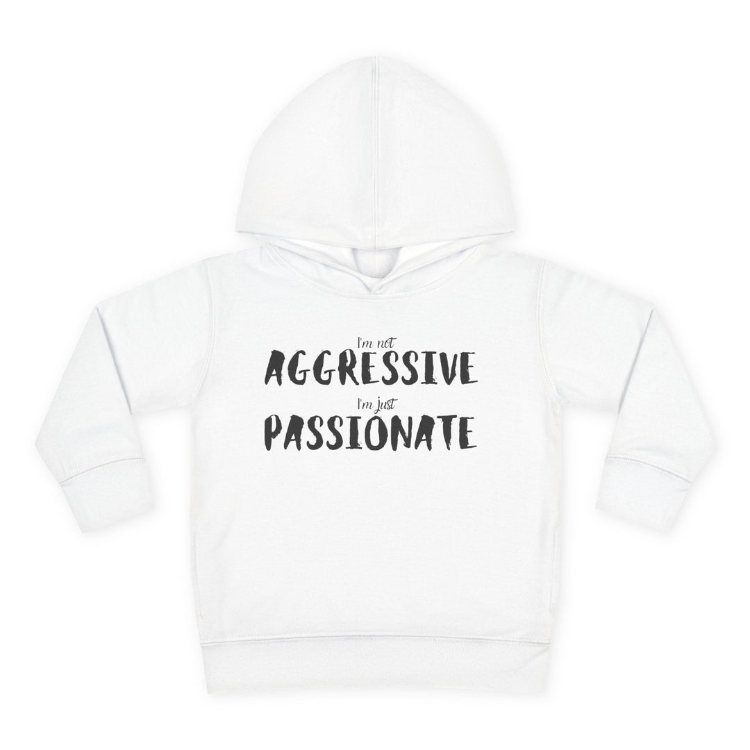 Passionate toddler hoodie breaking stereotypes in fashion for kids