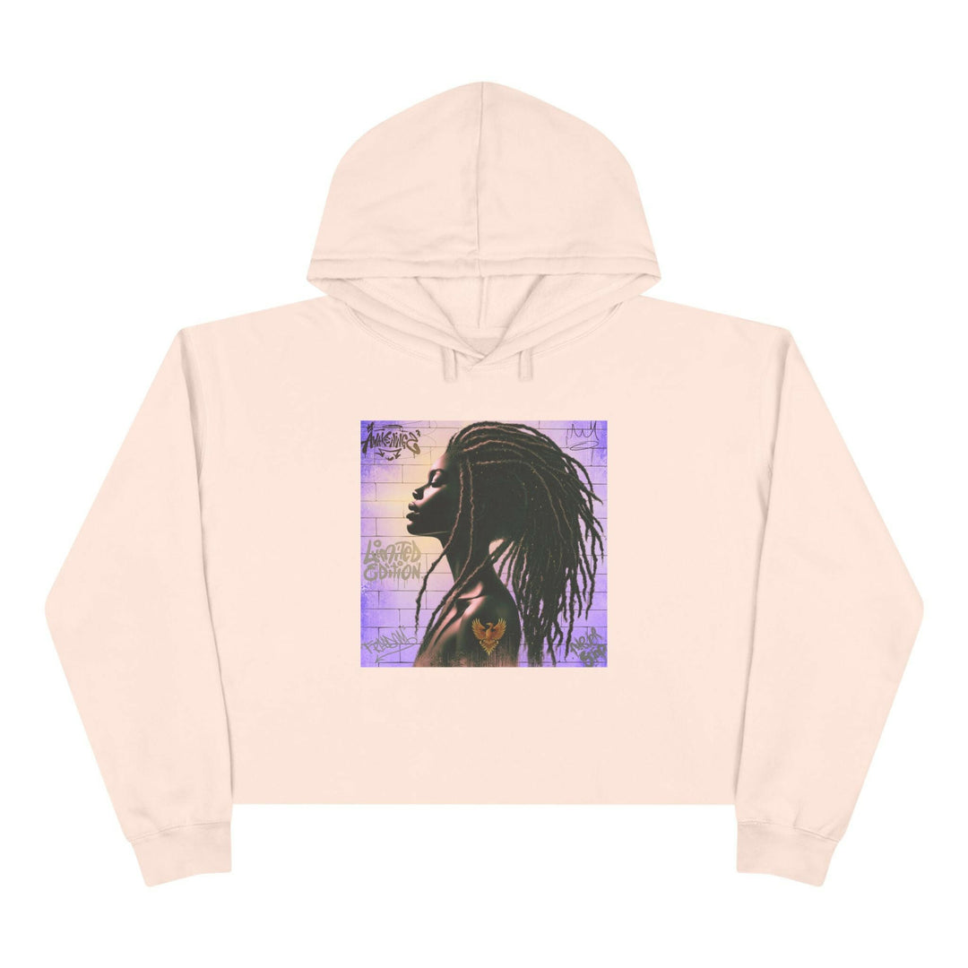 Loc'd Goddess Crop Hoodie - MKCM Modern Designs