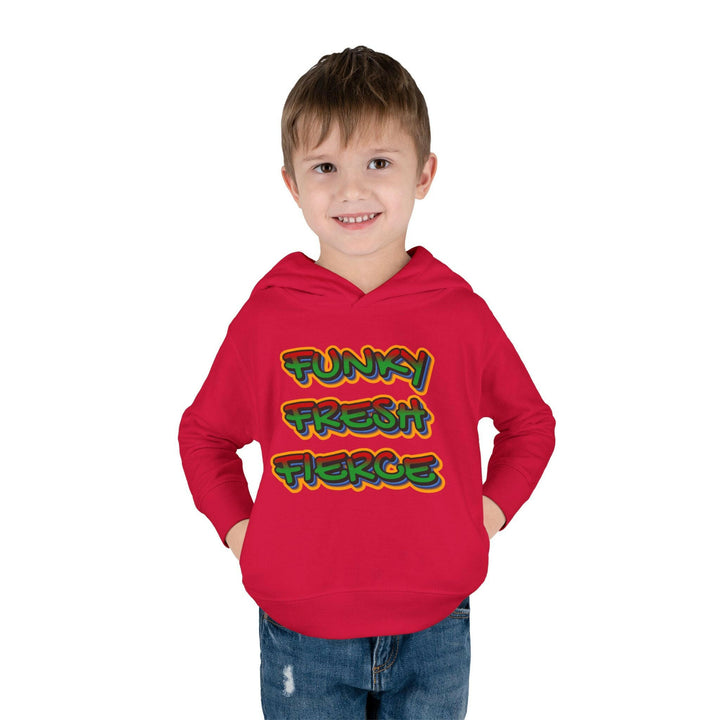 Funky and Fresh Toddler Hoodie – Stylish, Unique, Kids Fashion