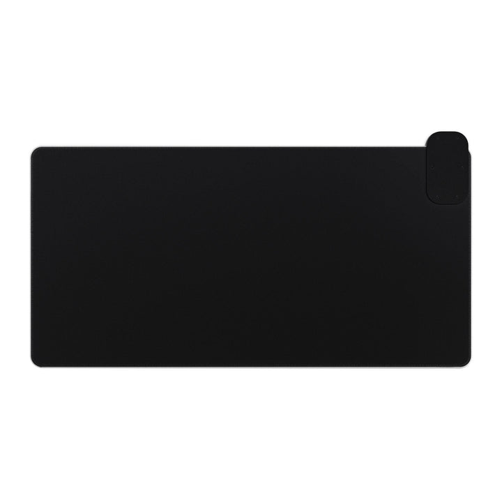 Black Affirmations LED Wireless Charging Deskmat