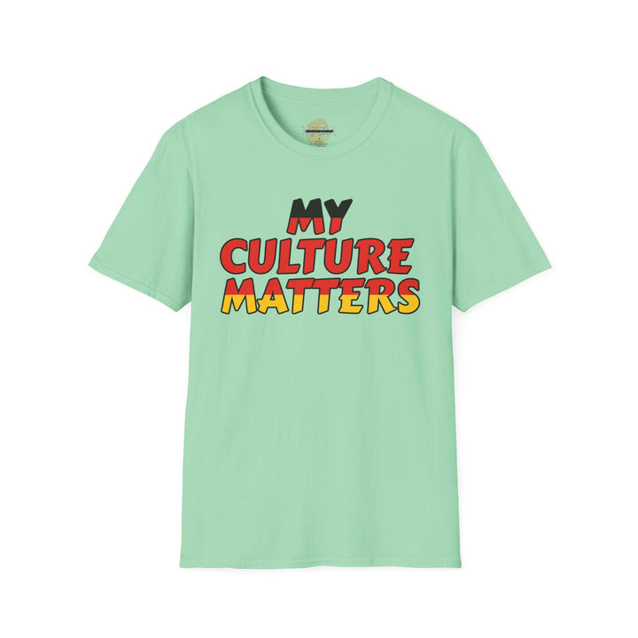 Native American "My Culture Matters" T-Shirt.