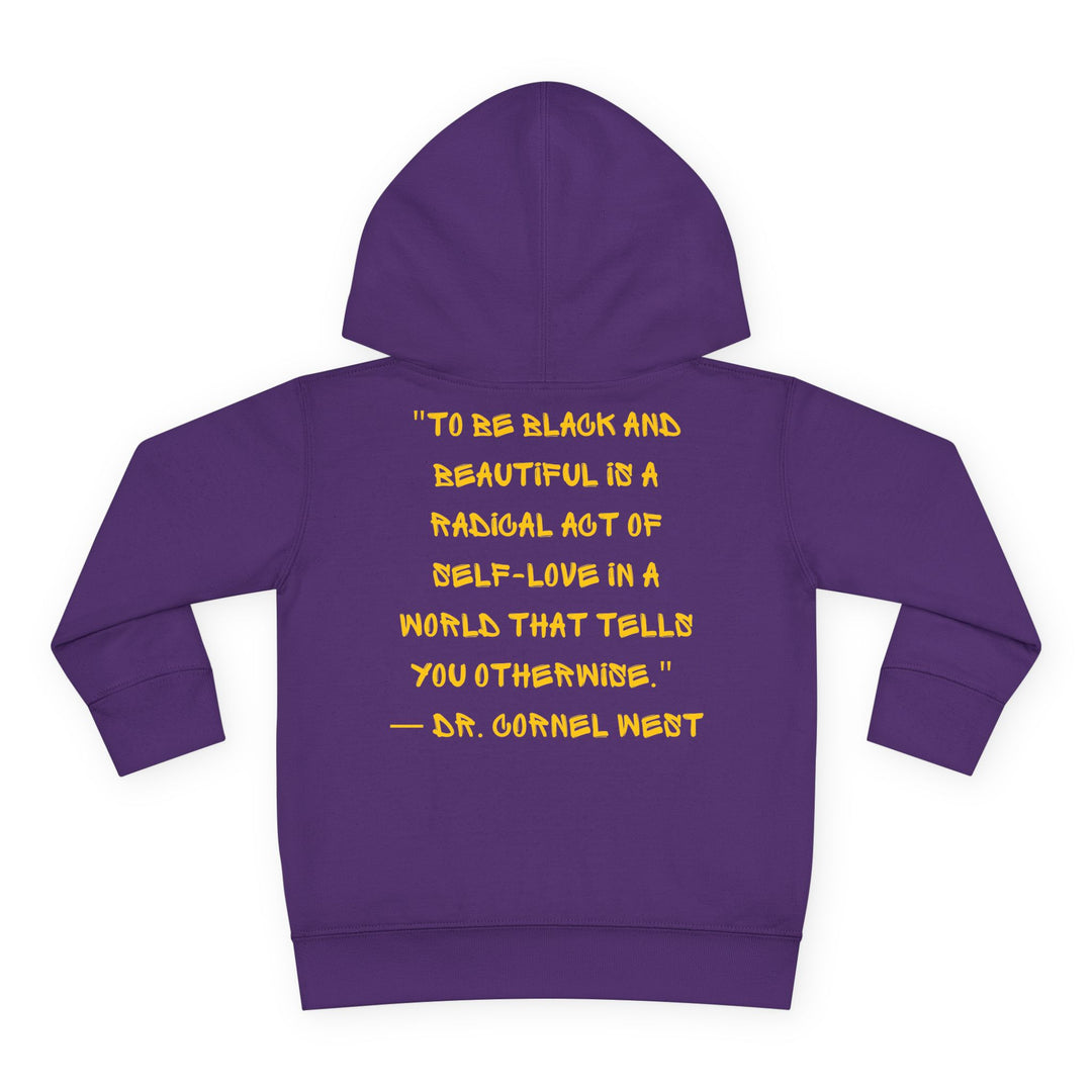 'Unapologetically Black' Toddler Hoodie