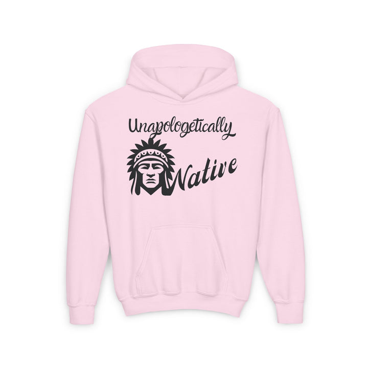 Unapologetically Native Indigenous Pride Youth Hoodie - Trendy, Authentic, Cultural Apparel