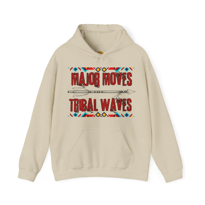 Major Moves Tribal Waves Unisex Hoodie - MKCM Modern Designs