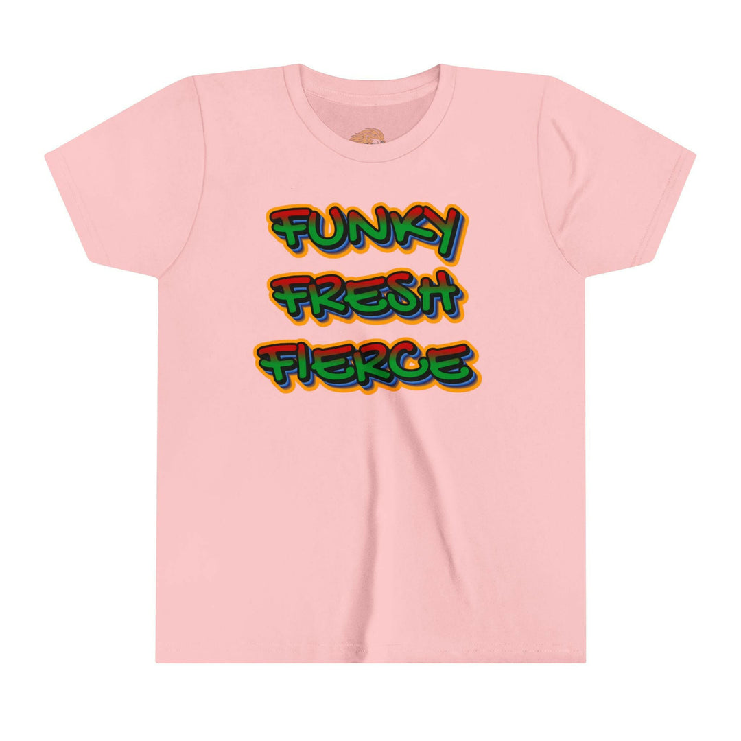 Youth Tee - Funky Fresh Fierce Graphic Statement Shirt - MKCM Modern Designs