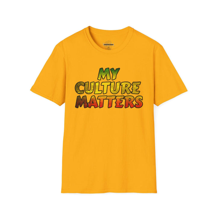 My Culture Matters Rasta T-Shirt.