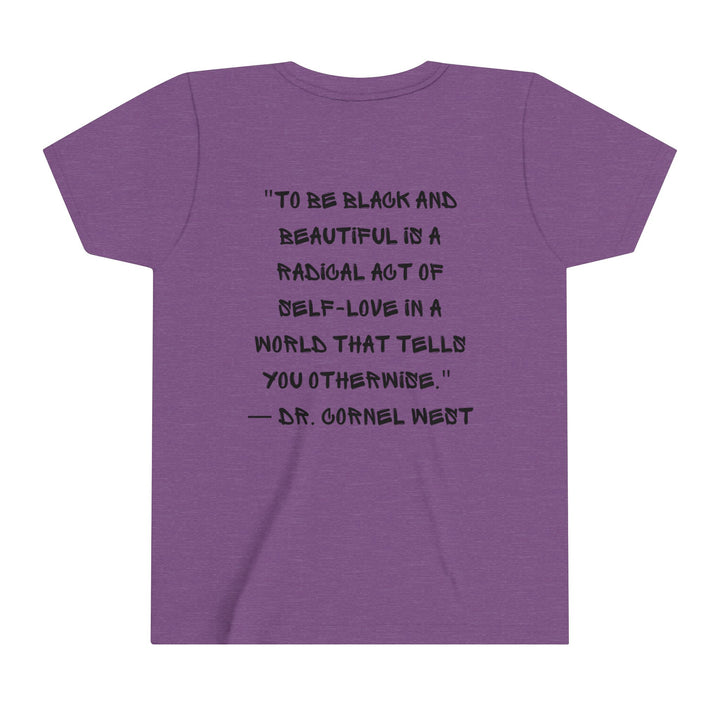 'Unapologetically Black ’ Youth Tee