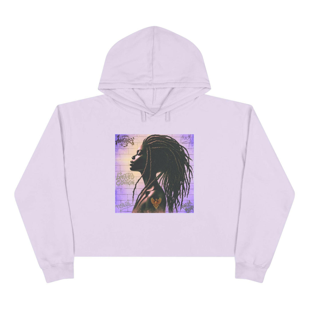 Loc'd Goddess Crop Hoodie - MKCM Modern Designs