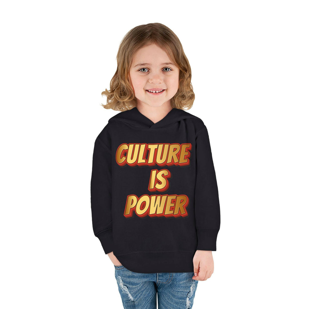 Empower your toddler with a cultural-themed hoodie featuring symbols of strength and heritage