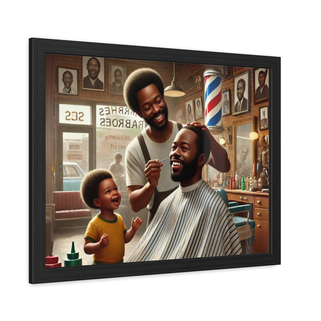 Barbershop Legacy Framed Art