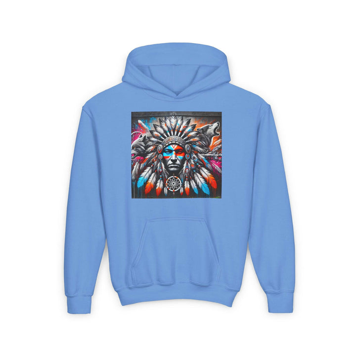 Native Warrior Dreamcatcher Youth Hoodie - Embrace Your Native Pride