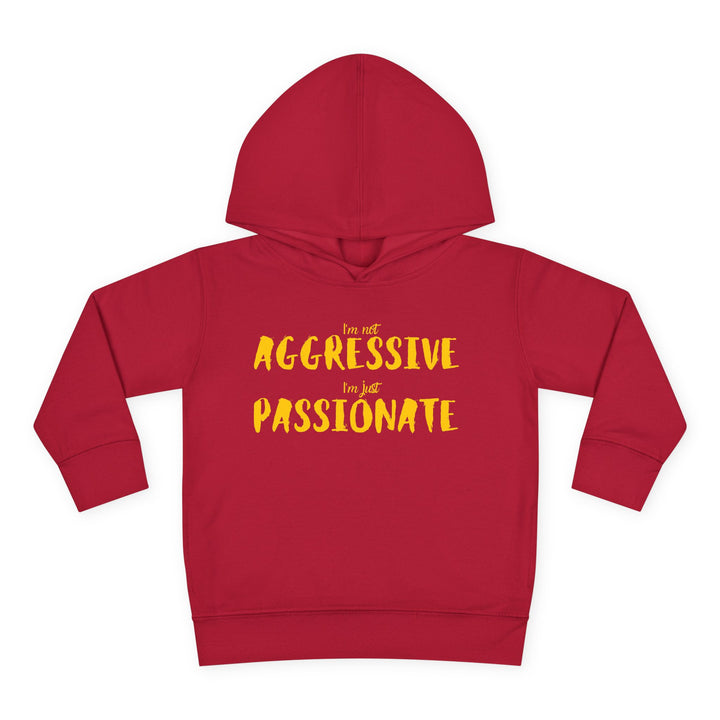 Passionate toddler hoodie breaking stereotypes in fashion for kids