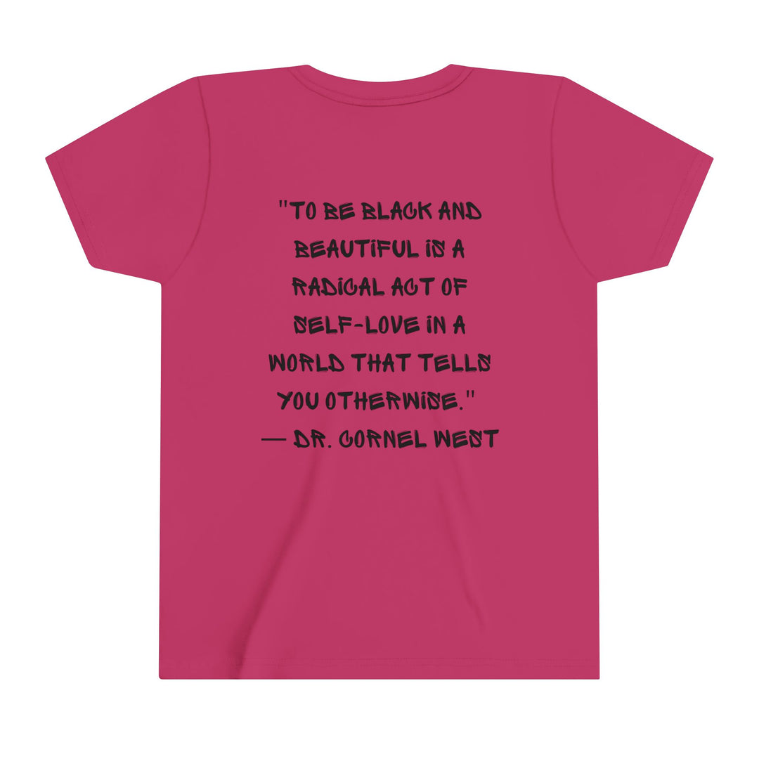 'Unapologetically Black ’ Youth Tee